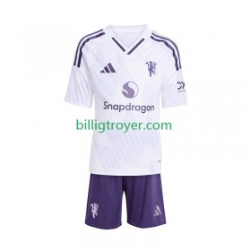 Billige Fotballdrakter Manchester United Barn Bortedraktsett 2025/26 Kortermet